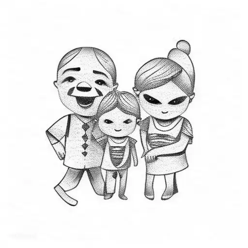 Family With Twin Boys