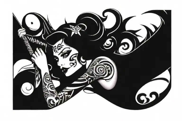 Halloween Pin Up Girl