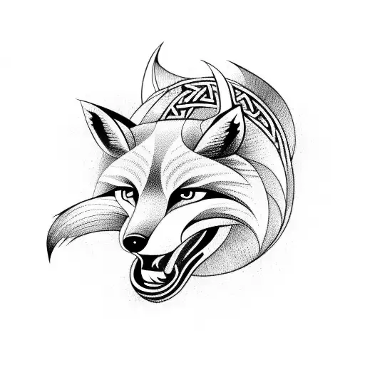 Viking Themed Fox Long