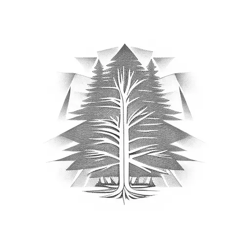 A Lebanese Cedar Tree