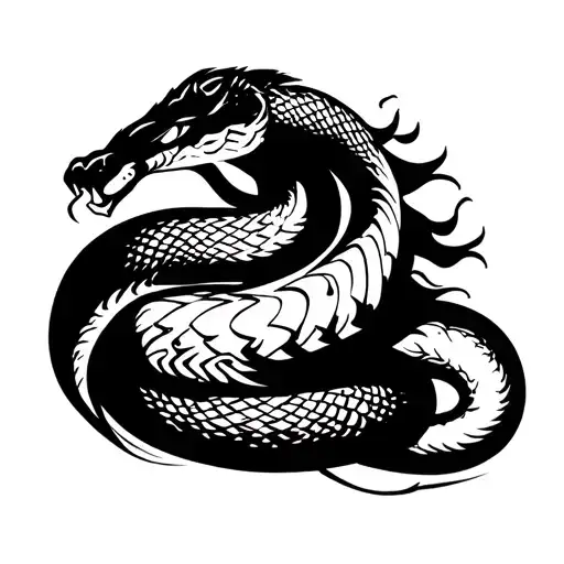 Hercules Fights A Snake