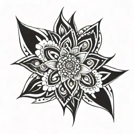 Dagger Flower Sculpture