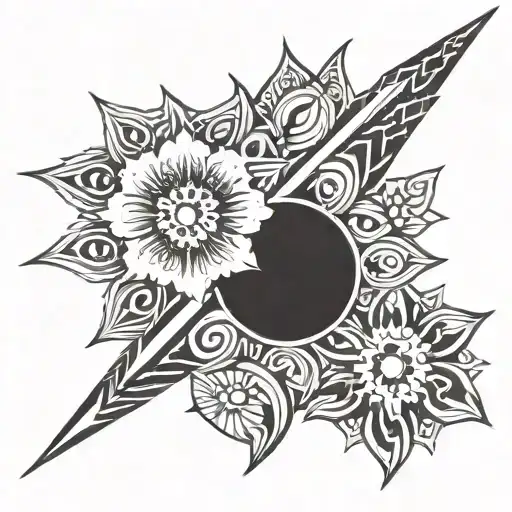 Dagger Flower Sculpture