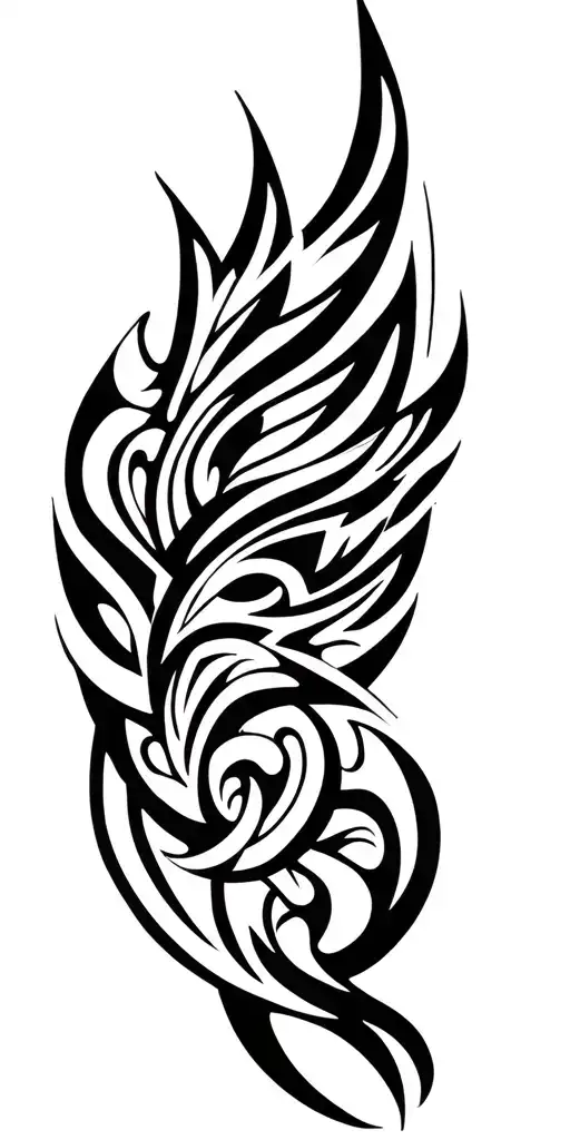 Tribal Patterns Intertwined