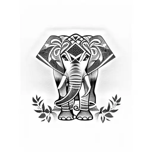 Elephant With The Name Willow On The Trunk