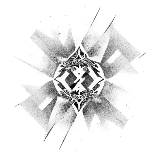 Large Frames In Black And Spaces In White In Between Creating High Contrast