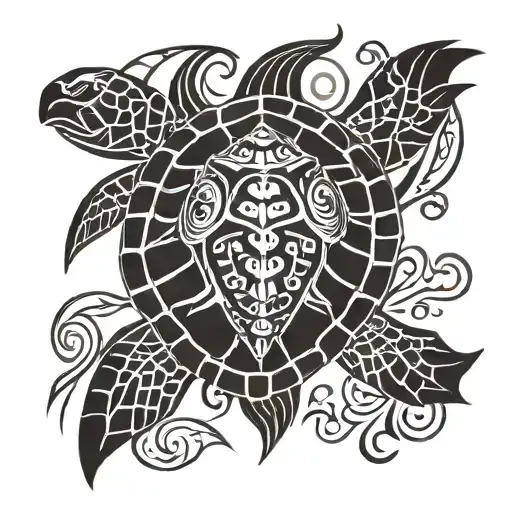 Scuba Diving Sea Turtle