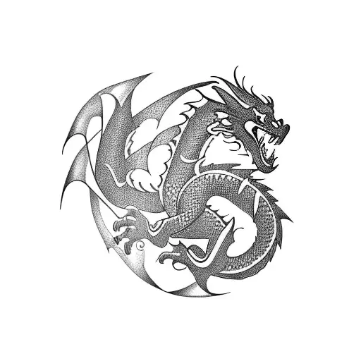 Dragon Sleeve Pattern