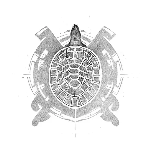 Hawaiian Turtle Heiroglyph