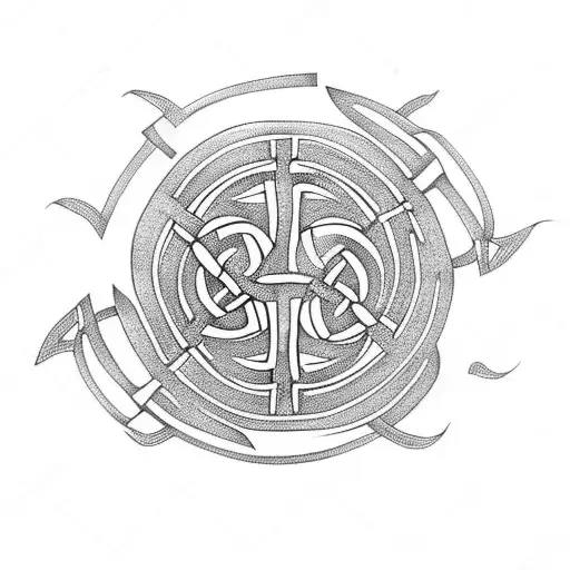 Celtic Knot Dragonfly