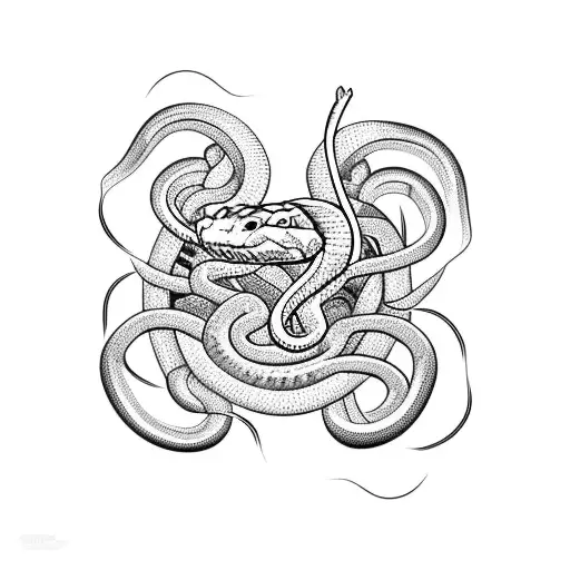 Rattle Snake Coiled