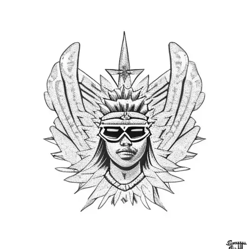 Spiny Blue Shell Biblicaly Accurate Angel