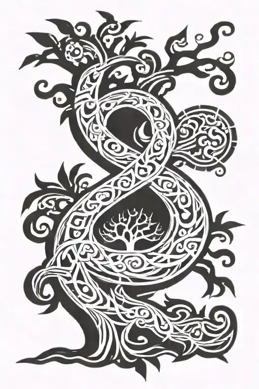 Last Name Lalakai With Thick Tree Growing