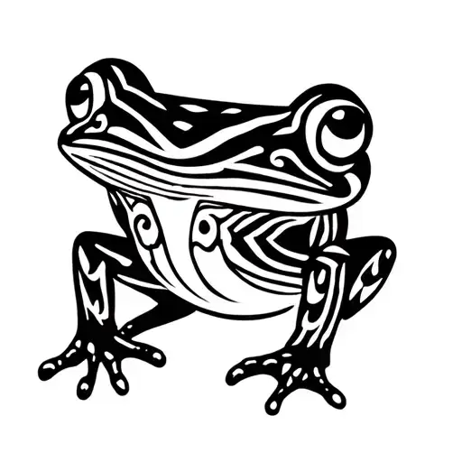 Mayan Warior Frog