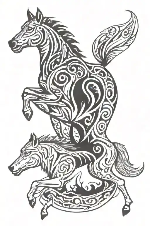 Horse And The Wolf