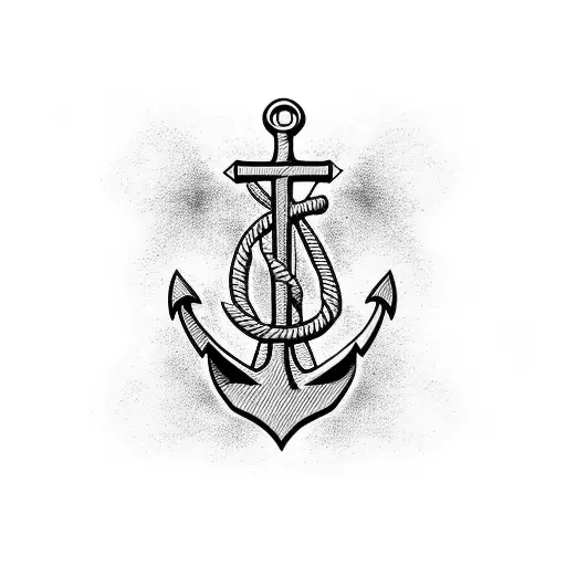Modify Anchor Tattoo Backneck