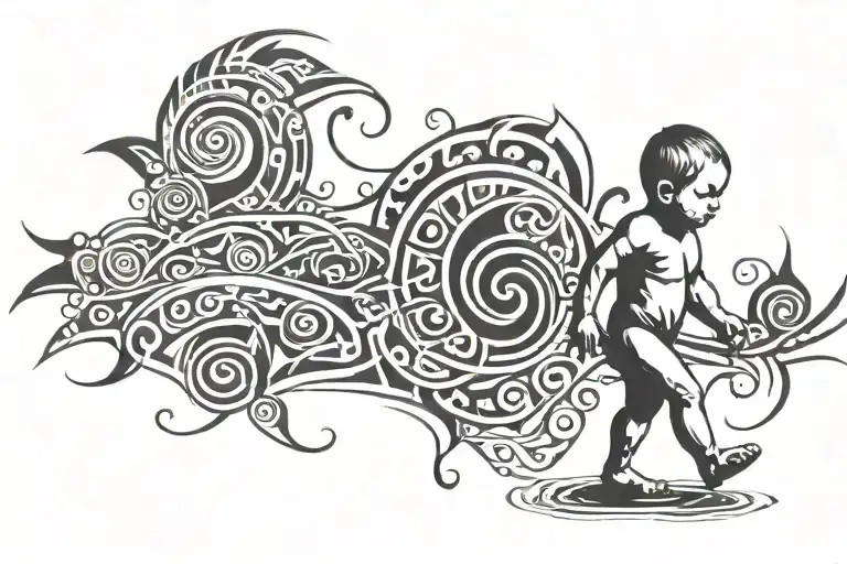 Baby Boy Child Walking