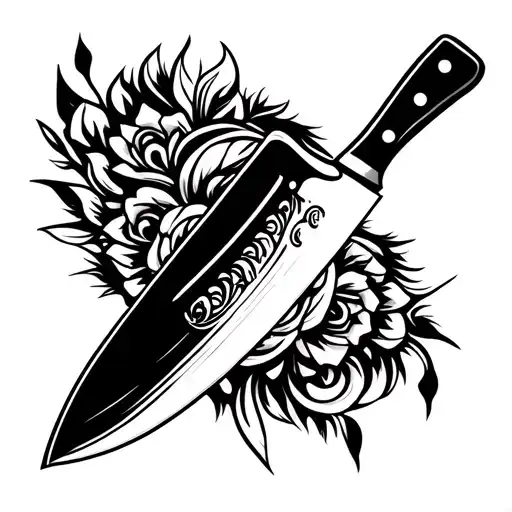 Chef Knife With Sharpening