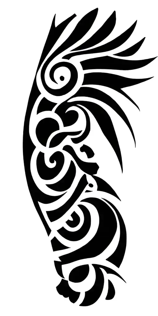 Greek Symbols Tribal