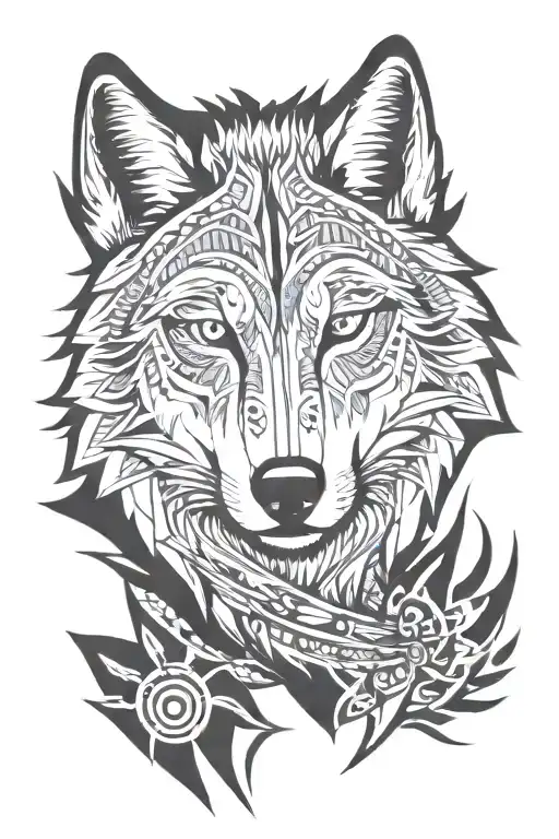 Wolf Portrait
