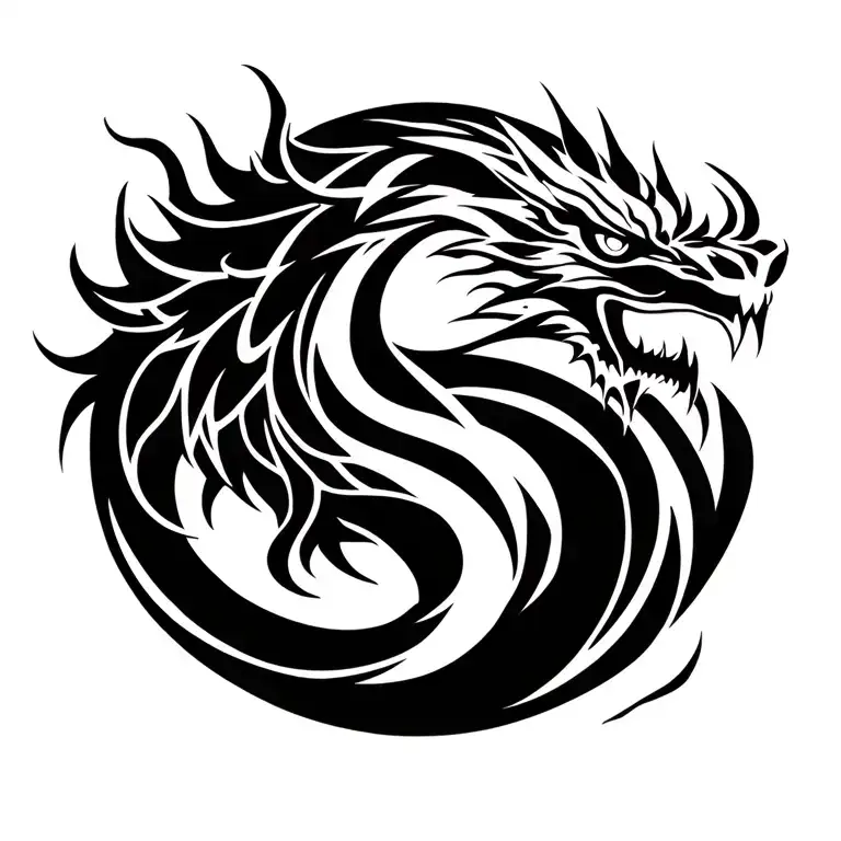 Dragon Tattoo Design