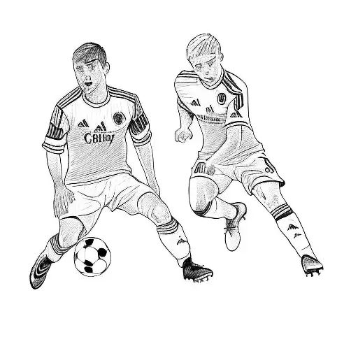 Two Soccer Players