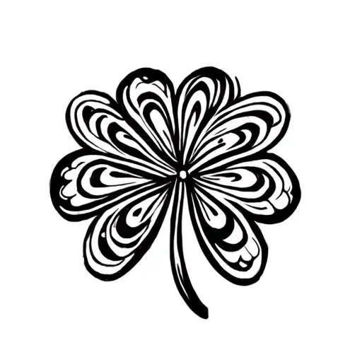 Irish Clover Tattoo Inspired