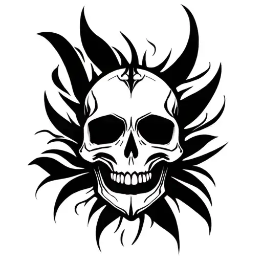 Skull Tribal