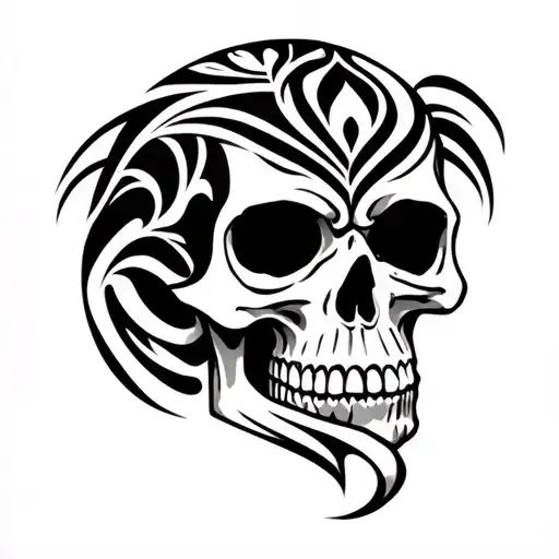 Skull Tribal