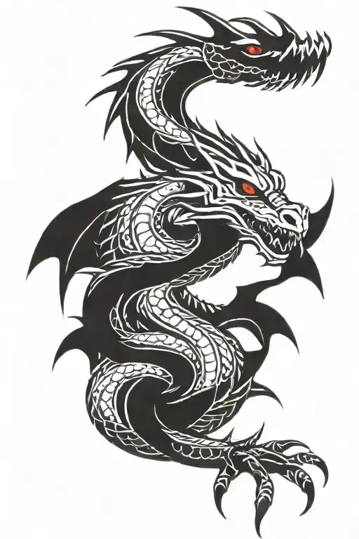 Dragon Holding Marijuana In Hand With Bloodshot Eyes