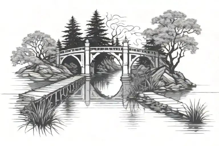 Bridge Over Water Darken Everything