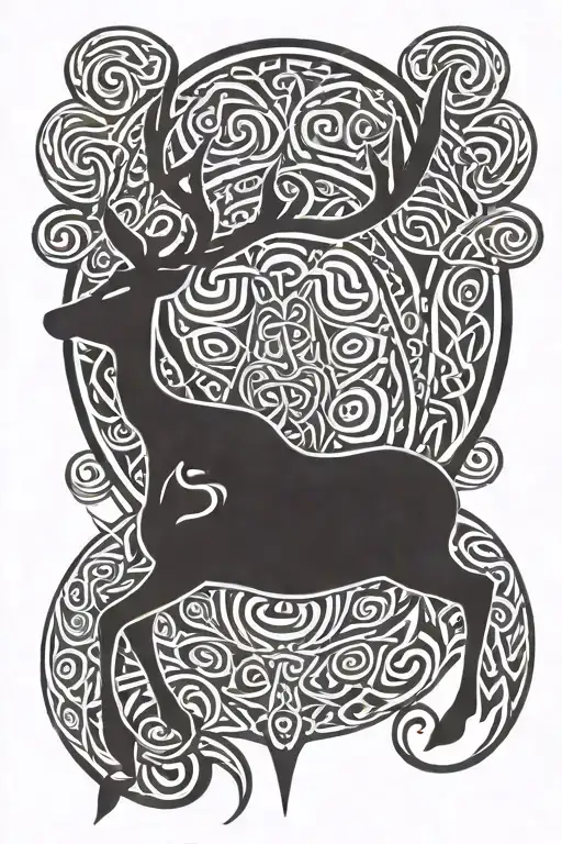 Newgrange Stag Celtic