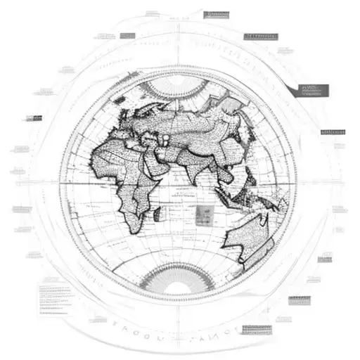 A Map Of The World With Key Locations Representing Your Journey To Becoming The Richest Man