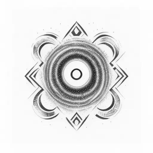 Black Hole In Center Of Galaxy