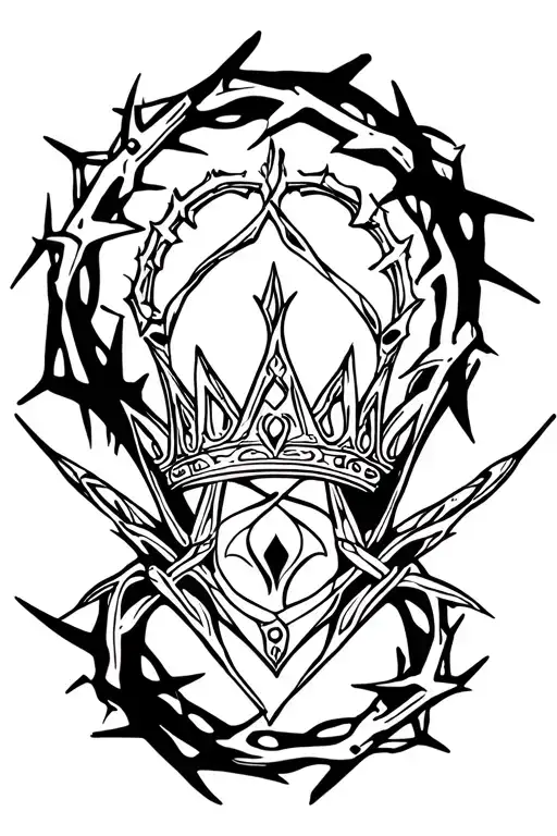 Crown And Thorns Around