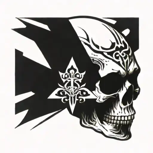 Skull And Cross