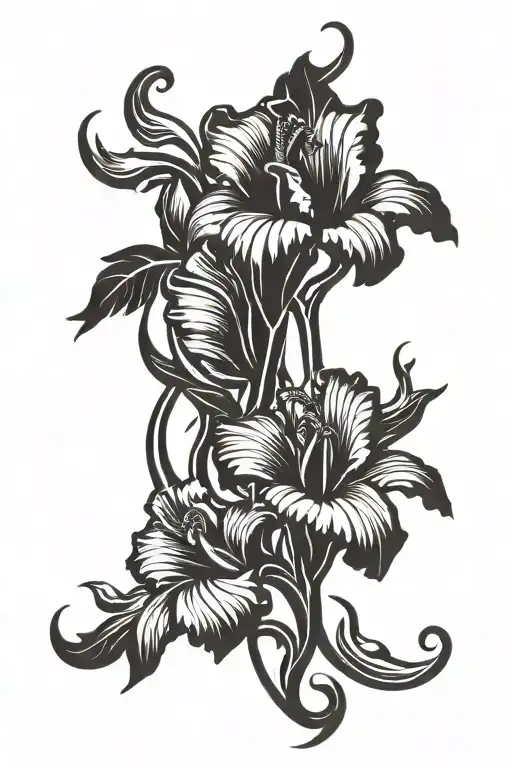 Hilt And Bearded Iris