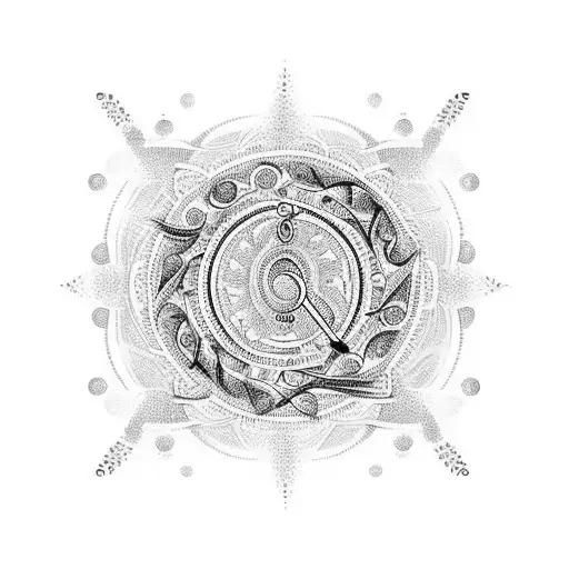 Sanskit With Music Notation And Circular Loops Fore Arm Tatoo And Sanskrit Notation