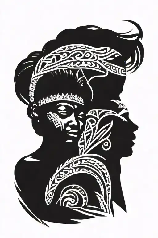 A Mother And Her Son