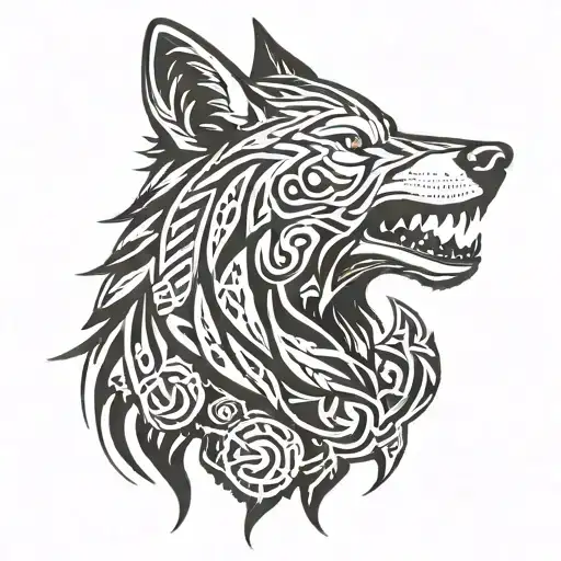 Wolf Face And Aleph Intertwined