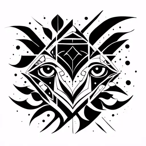 Gemini And Aquarius Patern Geometrical