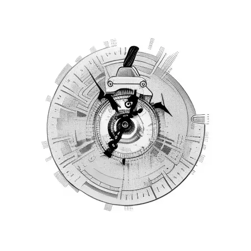 Mechanic Base In The Romen Number Clock