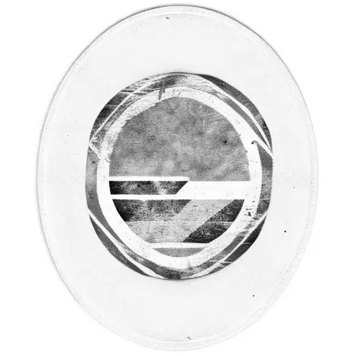 Oval Shield With South African Flag