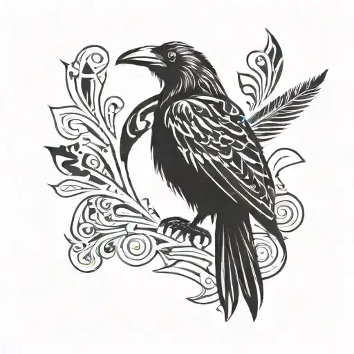 Crow Posing Standing