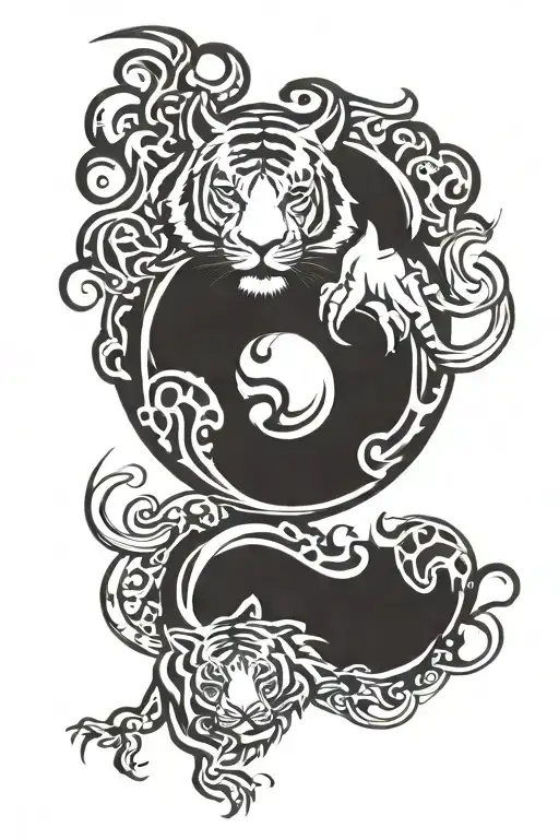 Tiger Yin Yang