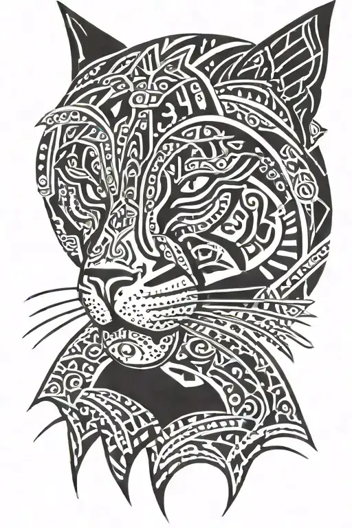 Cat Bite Mark Stitched Together