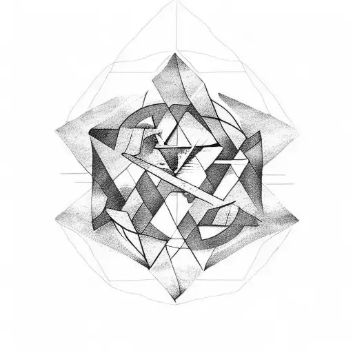 Triangle With Ice Moon