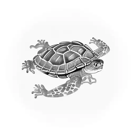 Bracelet With Lizard And Turtle