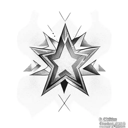 Star With The Names Coleen And Paul On It