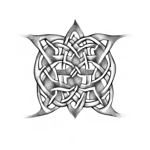Long Celtic Tribal Pattern